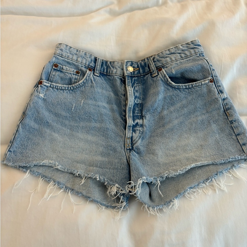 Denim Blue Women's Shorts